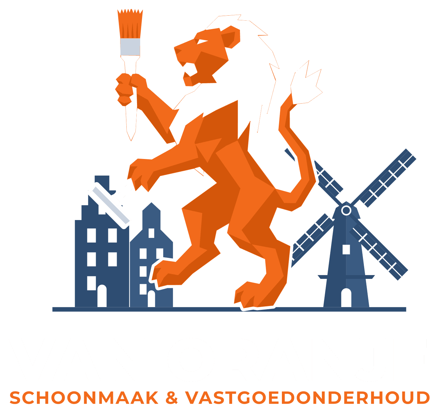 Logo van Van Oranje Schoonmaak & Vastgoedonderhoud